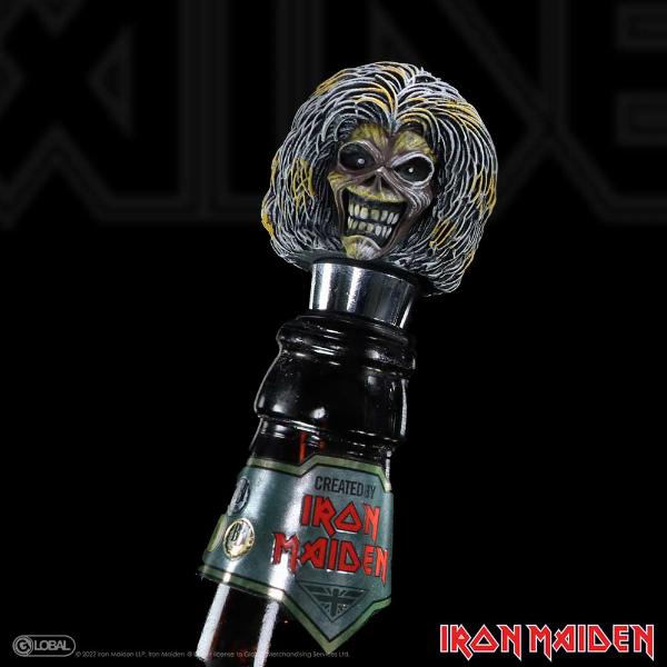 Photo #5 of product B6339X3 - Officially Licensed Iron Maiden Eddie Killers Bottle Stopper 10cm