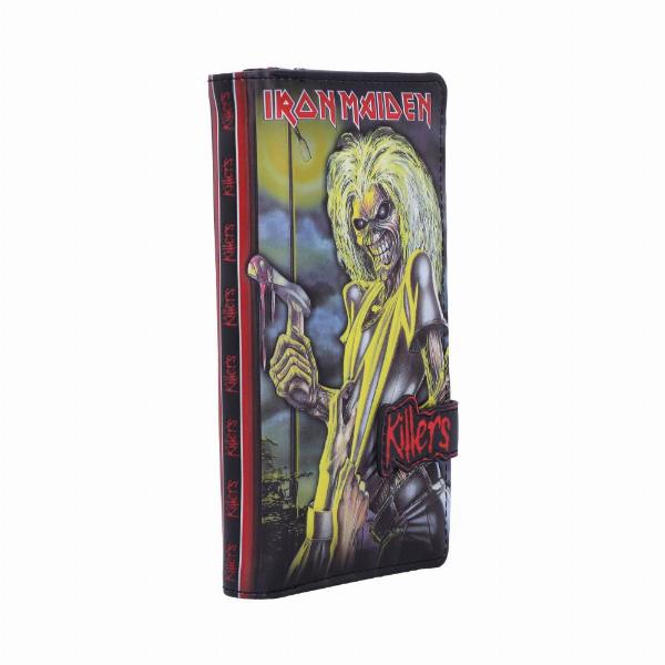 Photo #4 of product B5898V2 - Iron Maiden Killers Embossed Purse 18.5cm