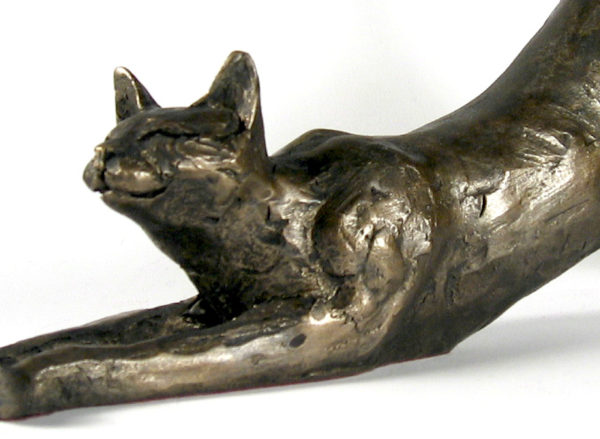 Photo of James the Cat Sculpture