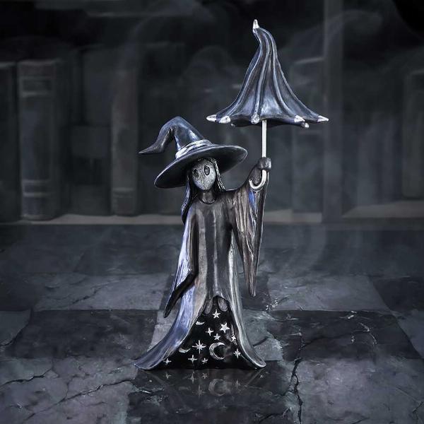 Photo #5 of product B6938C24 - Little Souls Twinkle Witch with Umbrella Figurine