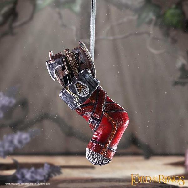 Photo #5 of product B6492X3 - Lord of the Rings Collectible Gimli Stocking Hanging Ornament 8.7cm