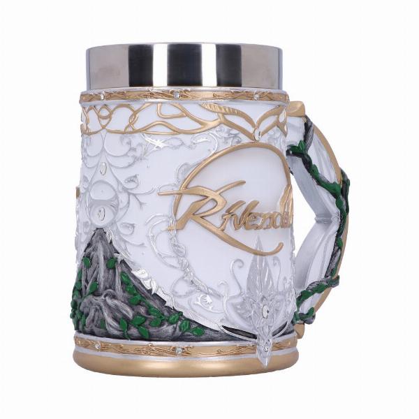 Photo #4 of product B5875V2 - Officially Licensed Lord of the Rings Rivendell Tankard 15.5cm
