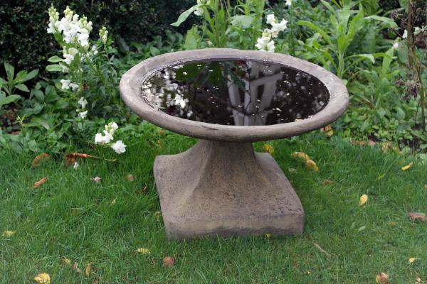 Photo of Low Stone Birdbath