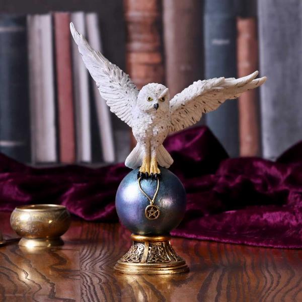Photo #5 of product U5759U1 - Magick Flight Owl Figurine 23.5cm