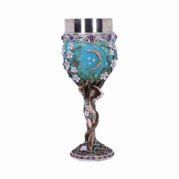 Photo #1 of product B6057W2 - Triple Moon Goddess Maiden Goblet 20.8cm