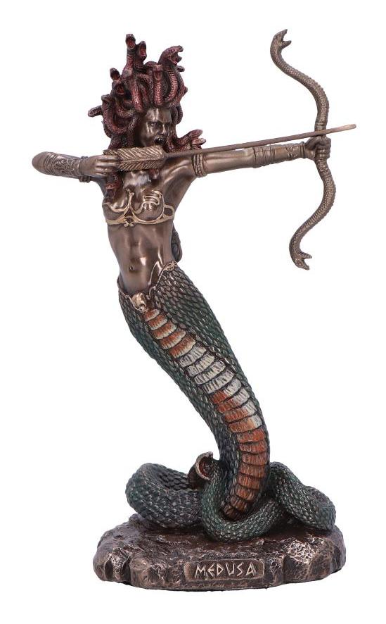 Photo #1 of product D6814B24 - Medusas Wrath Medium Bronze Figurine