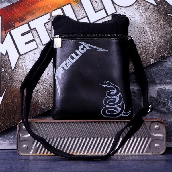 Photo #5 of product B5380S0 - Officially Licensed Metallica The Black Album Shoulder Bag