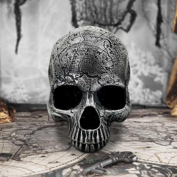 Photo #5 of product U6713A24 - Mind Map Skull Head 15cm