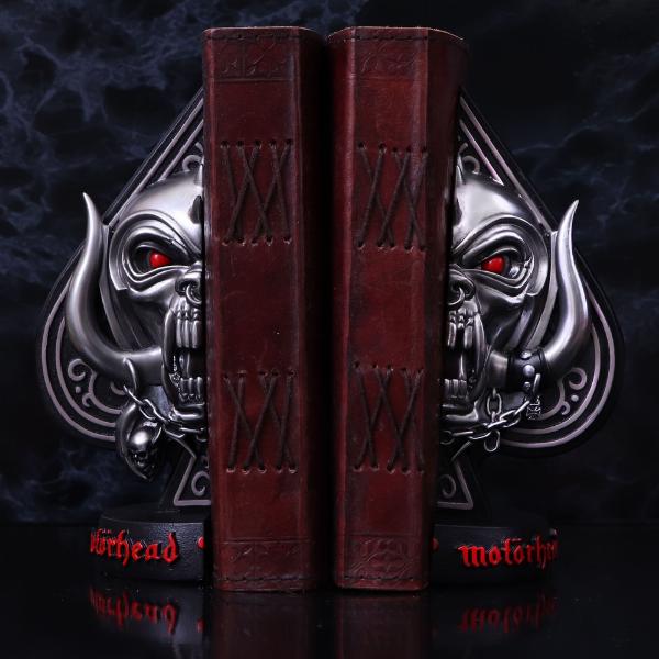 Photo #5 of product B5345S0 - Offically Licensed Motorhead Ace of Spades Warpig Snaggletooth Bookends