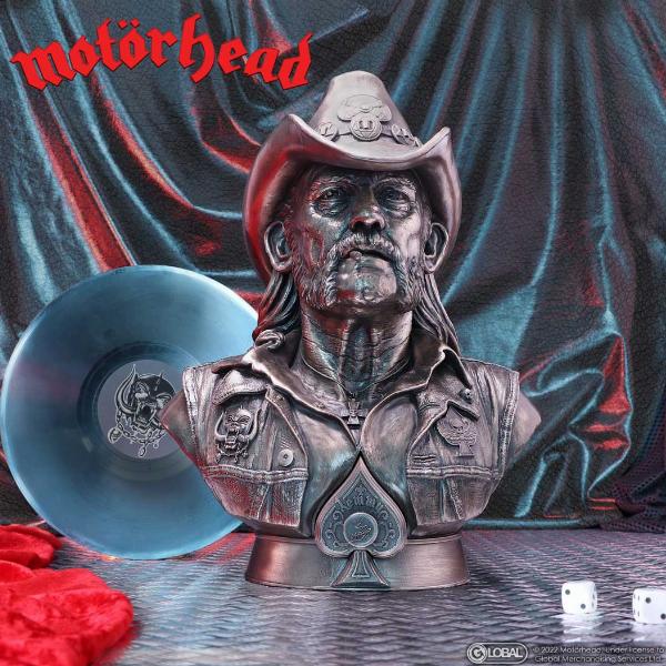 Photo #5 of product B6162W2 - Motorhead Lemmy Bronze Bust 35cm