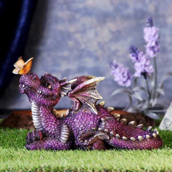 Photo #5 of product U5757U1 - Purple Dragon Figurine 22.3cm