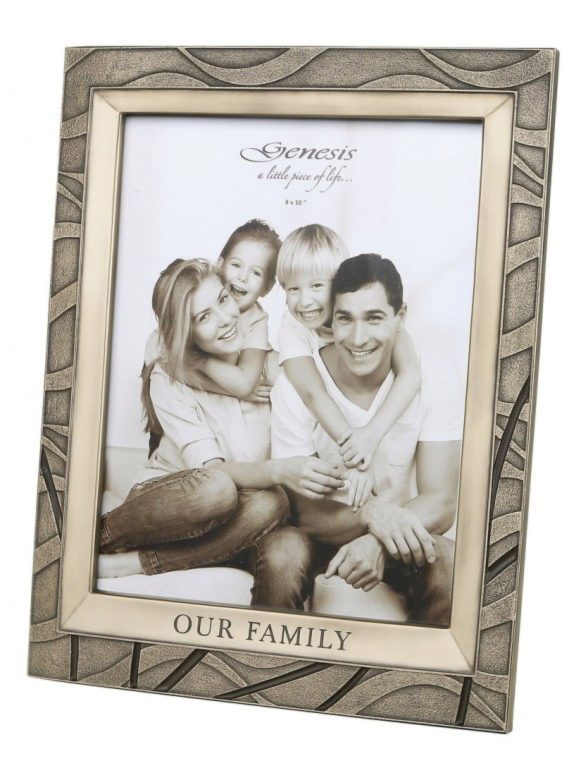 Photo of Our Family Bronze Photo Frame 10 x 8 Inches.
