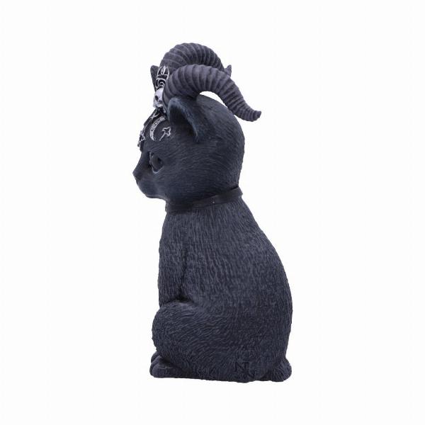 Photo #2 of product B5148R0 - Pawzuph Horned Occult Cat Figurine