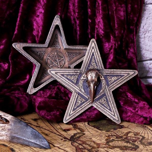 Photo #5 of product D5754U1 - Pentagram Raven Box 16.5cm