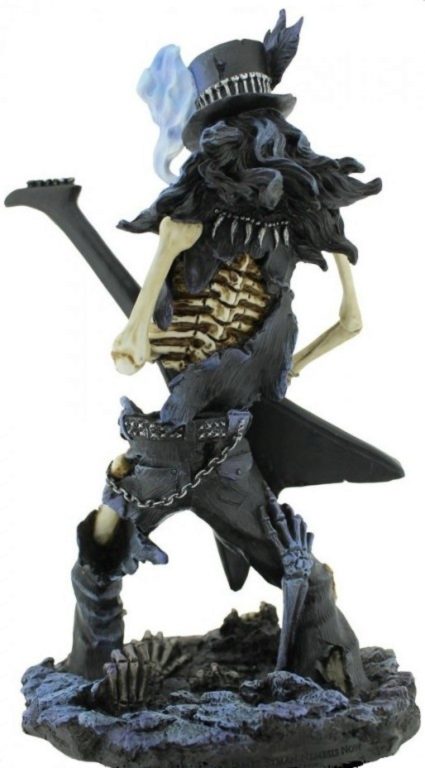 Photo of Play Dead Skeleton Rocker Figurine 24.5cm