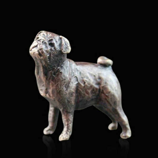 Photo of Pug Bronze Miniature (Butler and Peach)