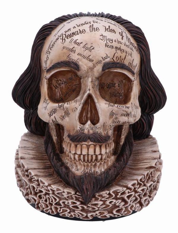 Photo #2 of product B6484X3 - Shakespeare's Legacy Skull 16cm