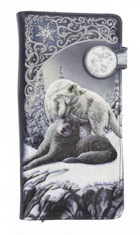 Photo of Snow Kisses Embossed Wolf Purse (Lisa Parker) 18cm