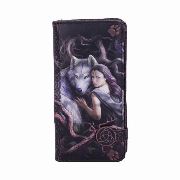 Photo #5 of product B3929K8 - Anne Stokes Soul Bond Wolf Embossed Purse