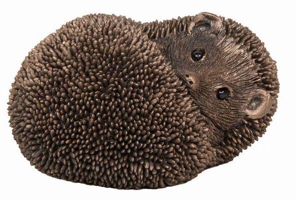 Photo of Spike Hedgehog Resting Bronze Sculpture (Thomas Meadows)