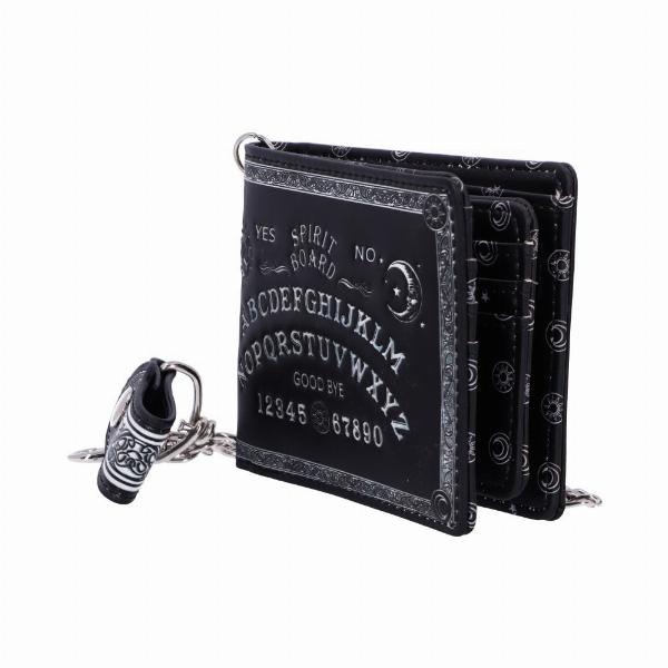 Photo #3 of product B5376S0 - Nemesis Now Spirit Board Embossed Purse Ouija Wallet Black 18.5cm