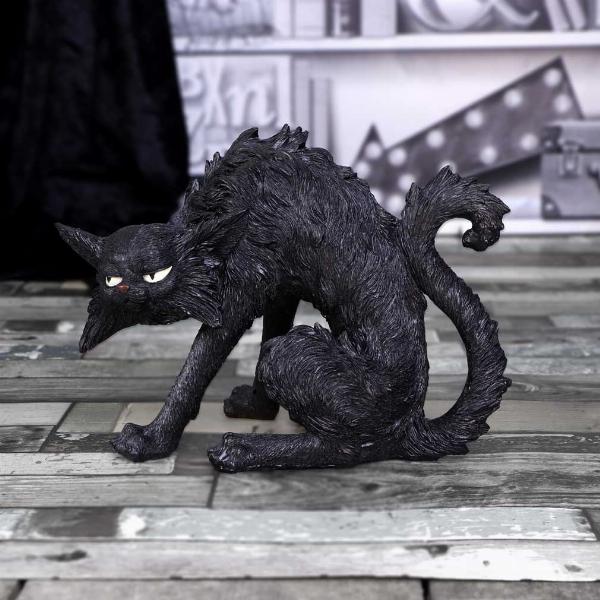 Photo #5 of product D5527T1 - Small Black Cat Witches Familiar Figure Spite 23.5cm
