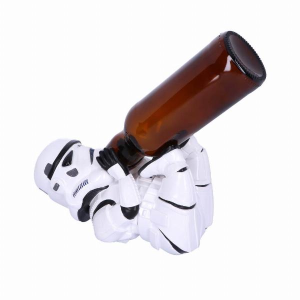 Photo #2 of product B4891P9 - The Original Stormtrooper Sci-Fi Wine Bottle Holder Figurine