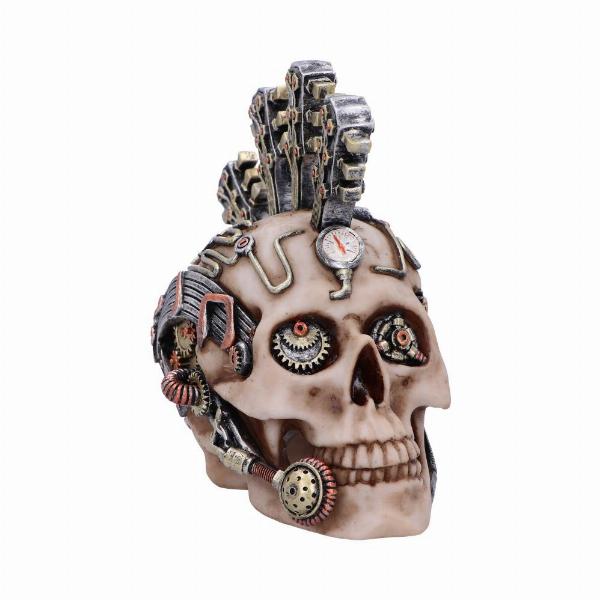 Photo #5 of product U6136W2 - Strike a Chord Steampunk Skull Figurine 18cm