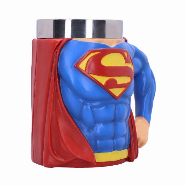 Photo #4 of product B5890V2 - Superman Hero Tankard 16.3cm
