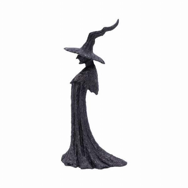 Photo #2 of product D4882P9 - Talyse Black Glittered Forest Witch Ornament