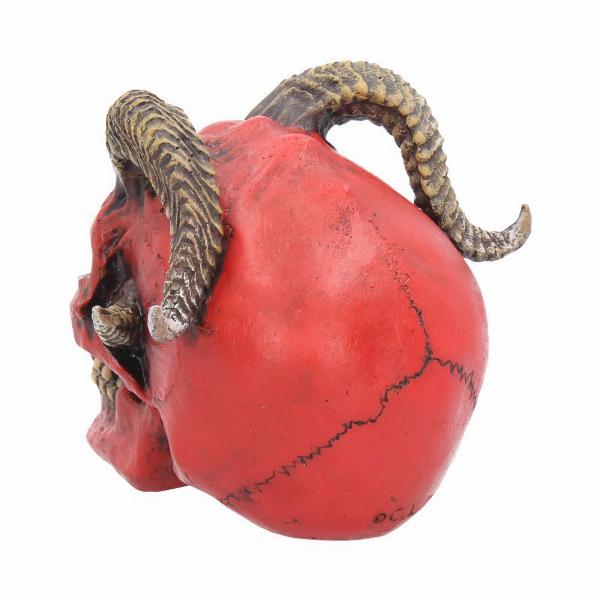 Photo #4 of product D3601J7 - Tenacious Beelzeboss Demon Skull Ornament 13.3cm