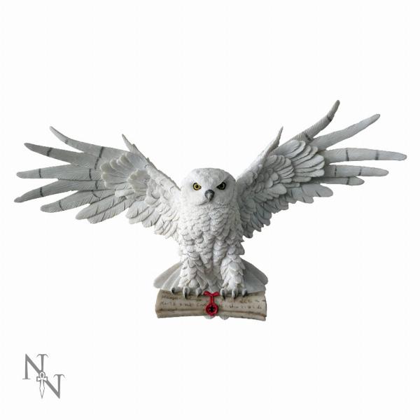 Photo #1 of product U2551G6 - The Emissary magical owl wall-mounted art figurine