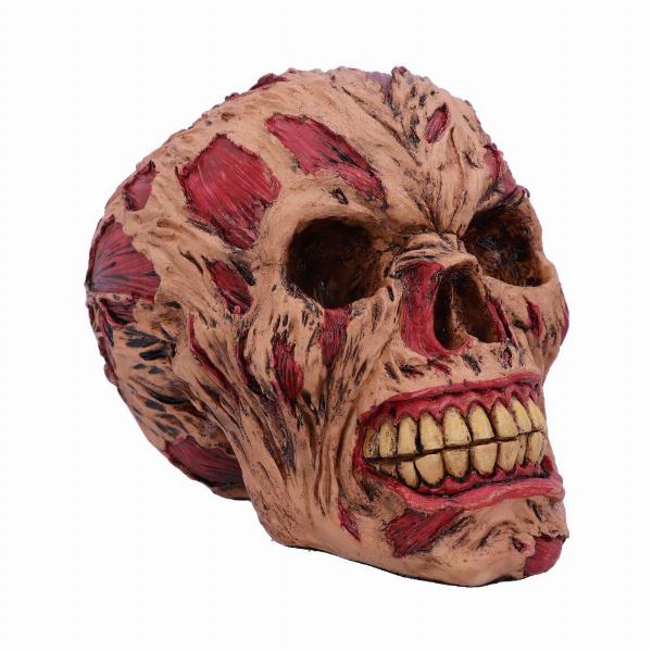 Photo #4 of product D4964R0 - The Hoard Rotting Zombie Skull Ornament