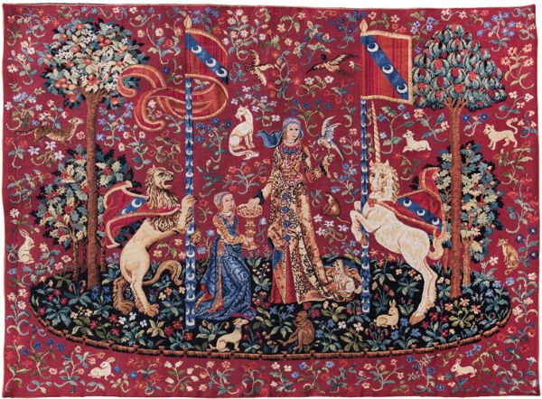 Phot of The Taste Medieval Wall Tapestry