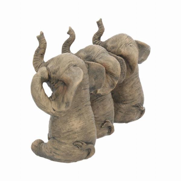 Photo #3 of product H3525J7 - Three Wise Elephants Figurines Animal Ornaments