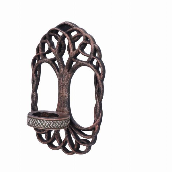 Photo #2 of product D2415G6 - Celtic Tree Of Life Wall Hanging Candle Holder