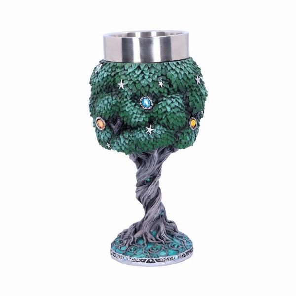 Photo #3 of product B5241S0 - Exclusive Tree of Life Nature Goblet Wine Glass