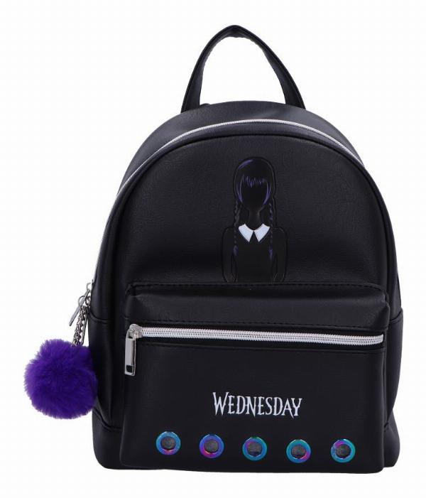 Photo #1 of product C6811B24 - Wednesday Backpack in Black