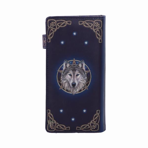 Photo #3 of product B4105M8 - Lisa Parker Wild One Wolf Embossed Purse Wallet