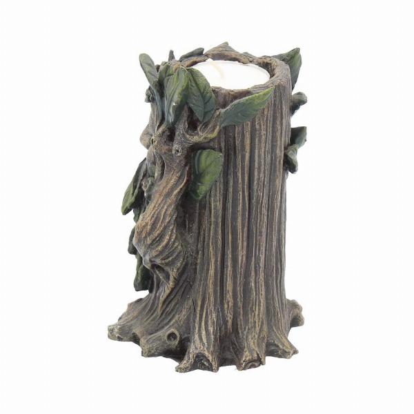 Photo #3 of product NEM2779 - Wildwood Tree Spirit Tealight Holder 12cm