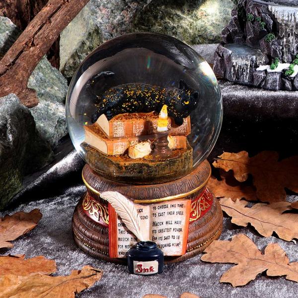 Photo #5 of product B3651J7 - Lisa Parker Witching Hour Cat Snowglobe