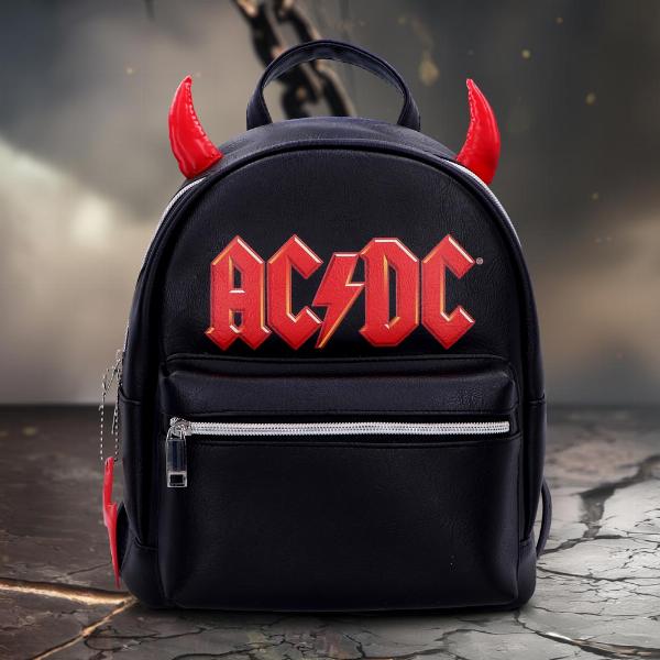 Photo #5 of product B6940C24 - AC/DC Devil Horns Backpack