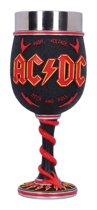 Photo #1 of product B5535T1 - AC/DC High Voltage Rock and Roll Goblet Lighting Horns Wine Glass