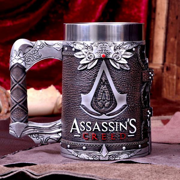 Photo #5 of product B5347S0 - Officially Licensed Assassins Creed Brown Hidden Blade Game Tankard