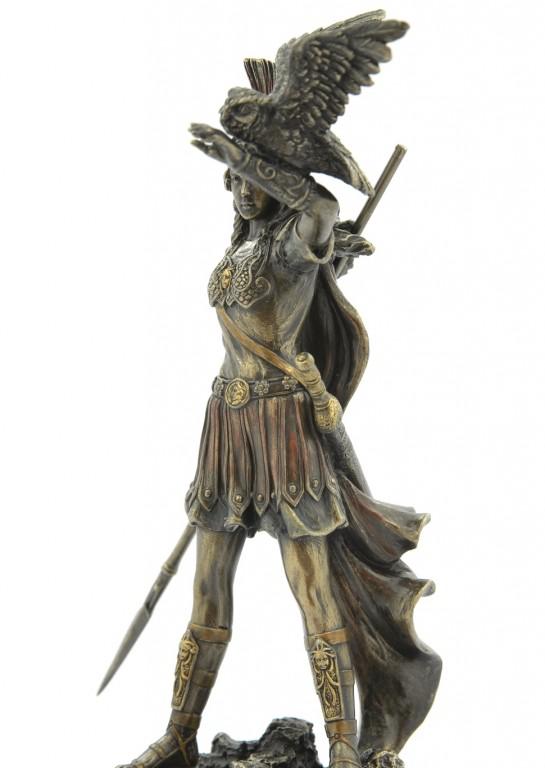 Photo of Athena Bronze Figurine 20cm