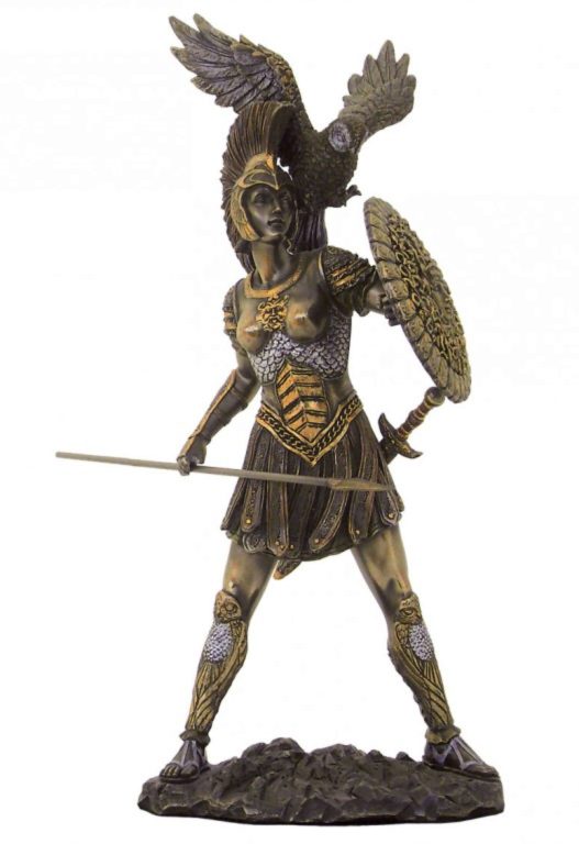 Photo of Athena Bronze Statue