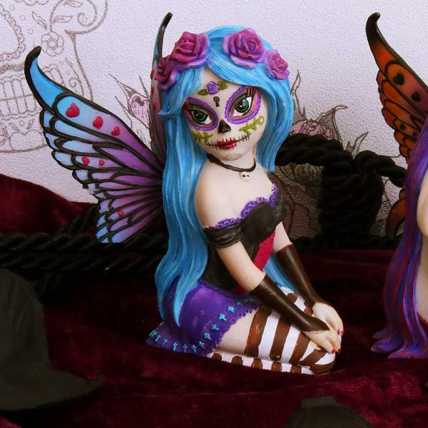 Photo #5 of product B2298F6 - Azula Figurine Sugar Skull Fairy Ornament