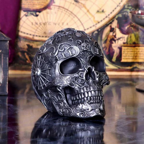 Photo #5 of product B5964V2 - Baphomet's Worship Skull 19.5cm