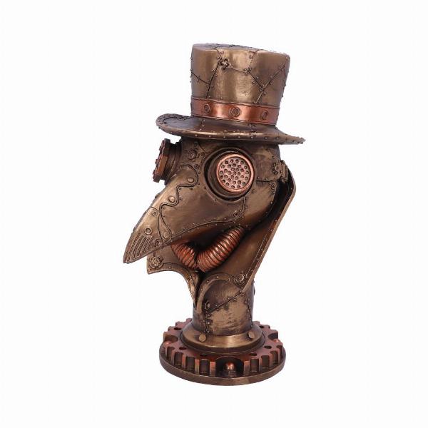 Photo #5 of product D5063R0 - Steampunk Beaky Plague Doctor Bust Figurine