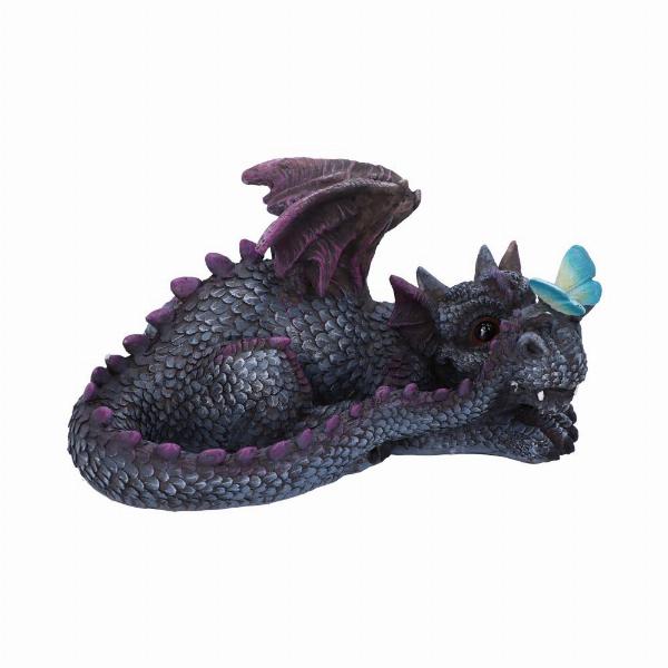 Photo #1 of product U5758U1 - Butterfly Rest Dragon Figurine 19cm